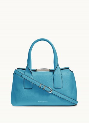 Donna Karan Amagansett Satchel Blue | UAE_DK15017