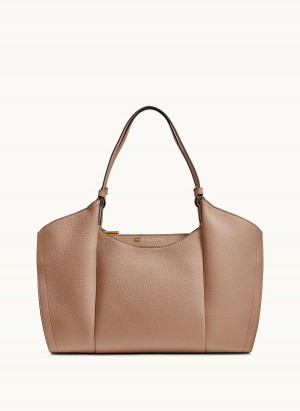 Donna Karan Wainscott Tote Bag Brown | UAE_DK51229