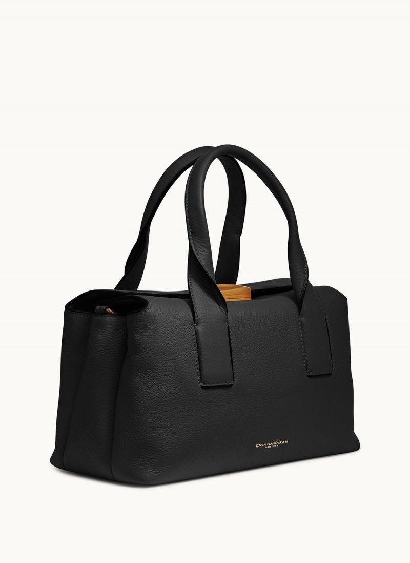 Donna Karan Amagansett Satchel Black | UAE_DK71831