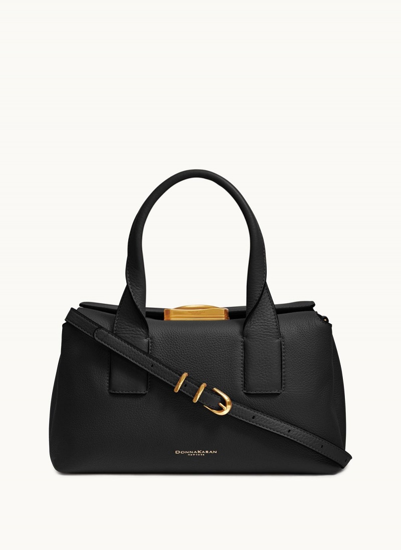 Donna Karan Amagansett Satchel Black | UAE_DK71831