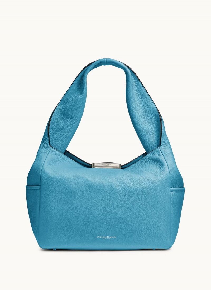 Donna Karan Amagansett Shoulder Bag Blue | UAE_DK11721