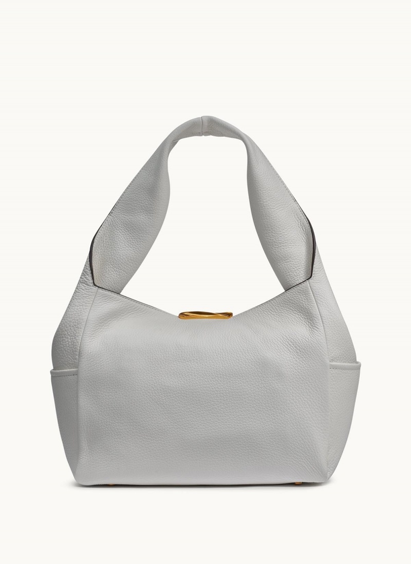 Donna Karan Amagansett Shoulder Bag White | UAE_DK33077