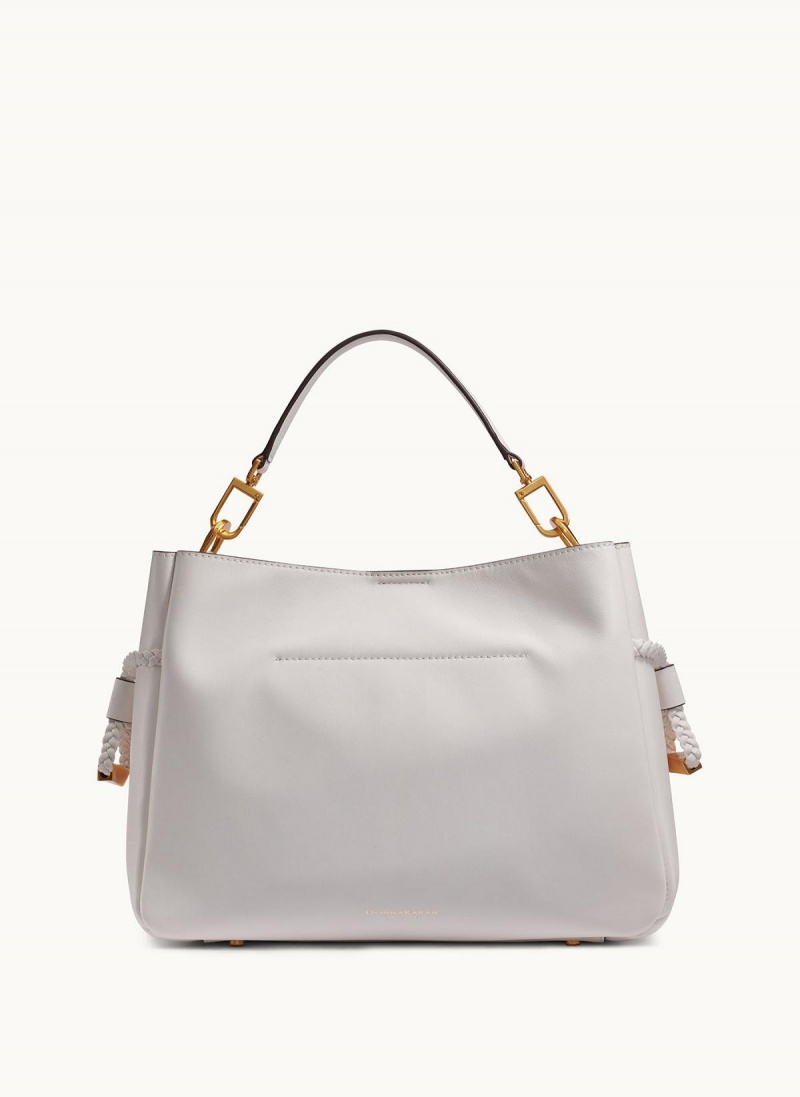 Donna Karan Bellerose Satchel White | UAE_DK46716