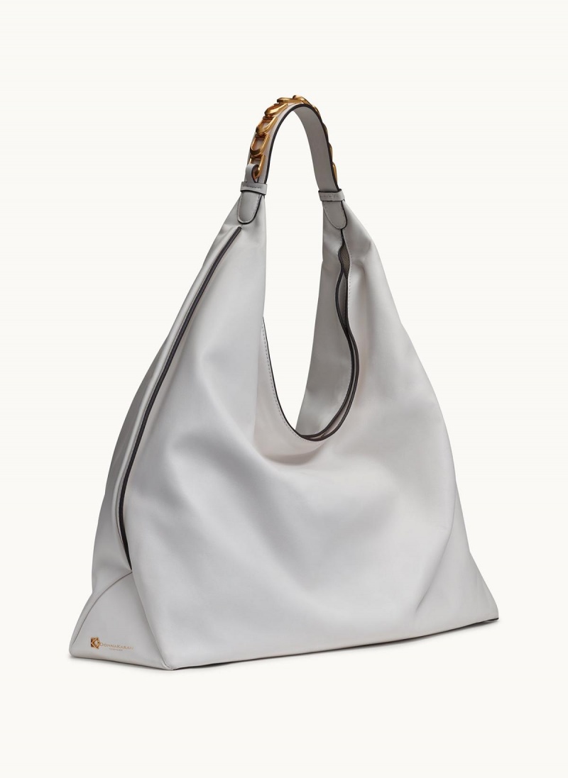 Donna Karan Bellmore Xl Hobo Bag White | UAE_DK75506