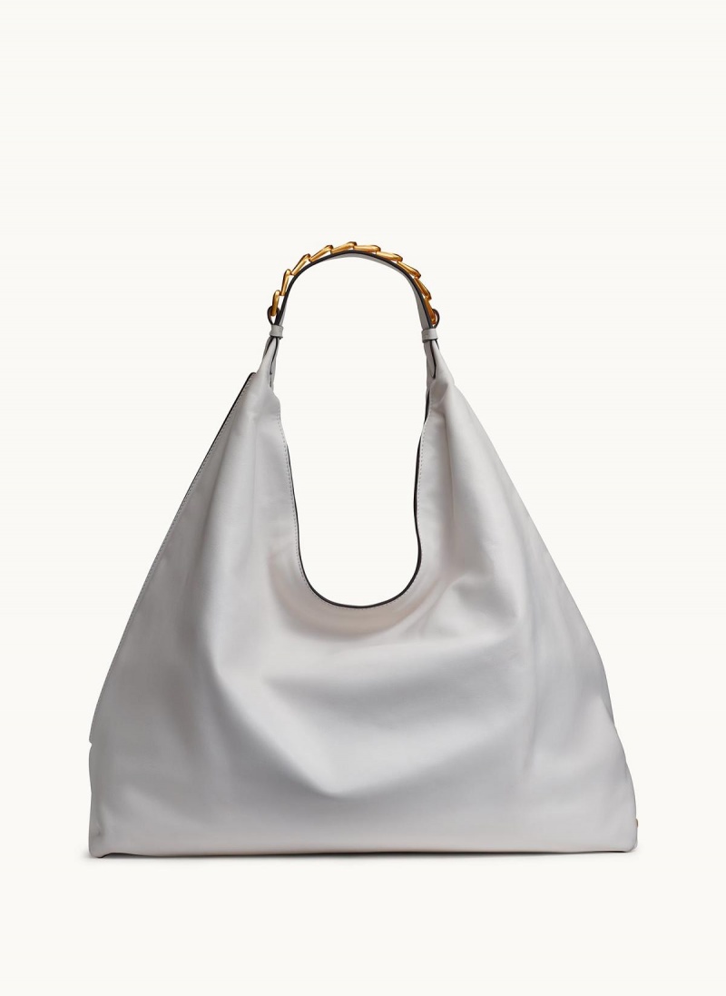 Donna Karan Bellmore Xl Hobo Bag White | UAE_DK75506