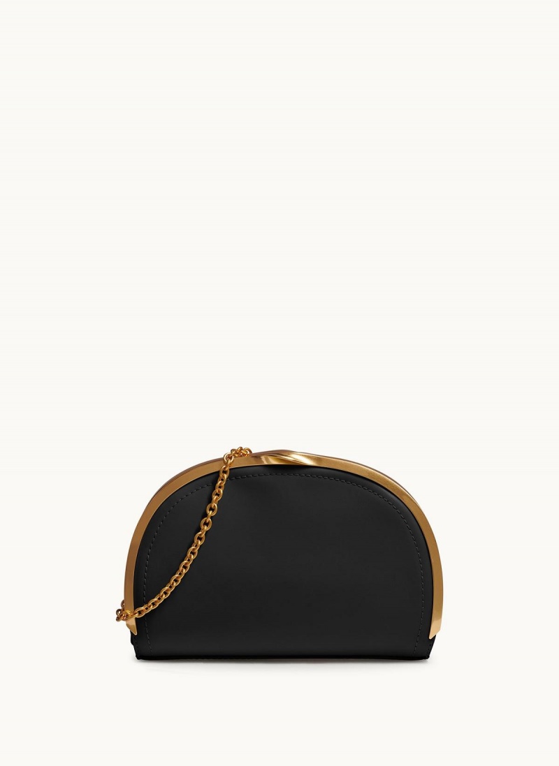 Donna Karan Lawrence Clutch Satchel Black | UAE_DK80490