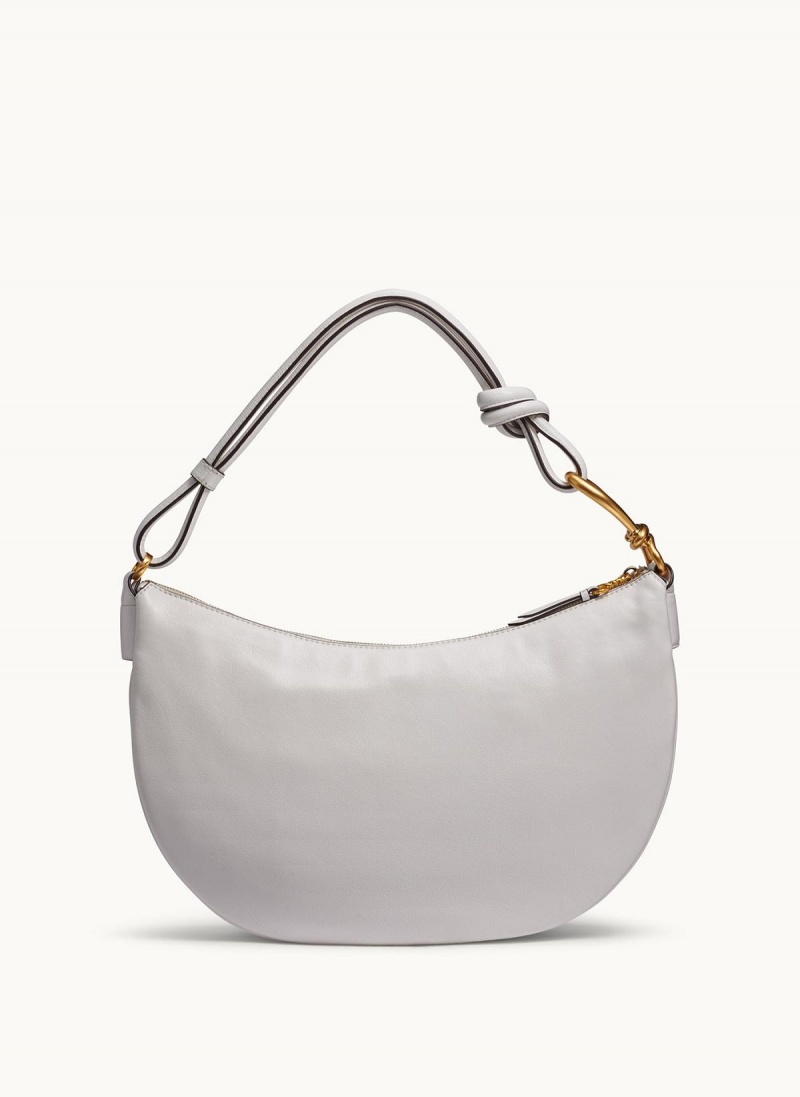 Donna Karan Roslyn Large Hobo Bag White | UAE_DK74084