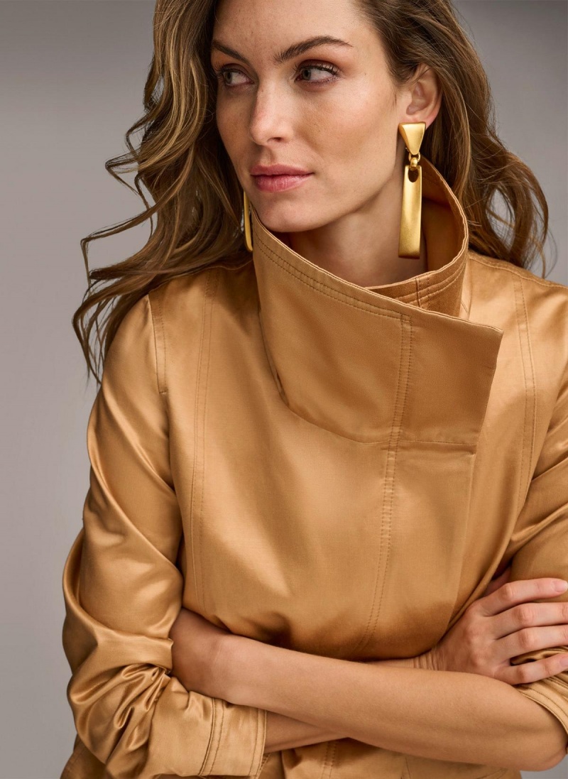 Donna Karan Utility Blazer Outerwear Copper | UAE_DK44747