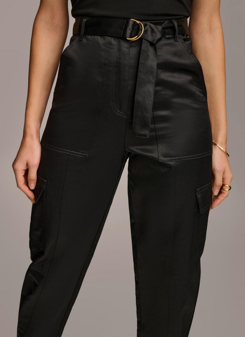 Donna Karan Utility Pants Black | UAE_DK47071