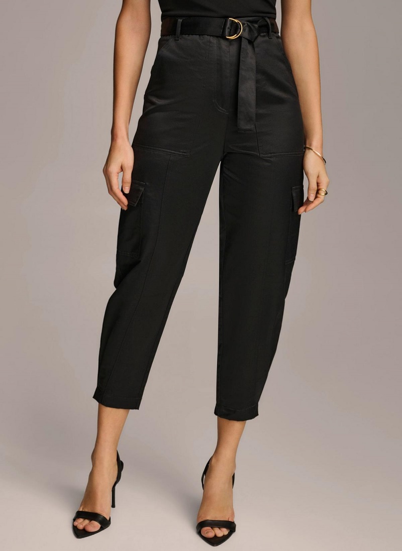 Donna Karan Utility Pants Black | UAE_DK47071