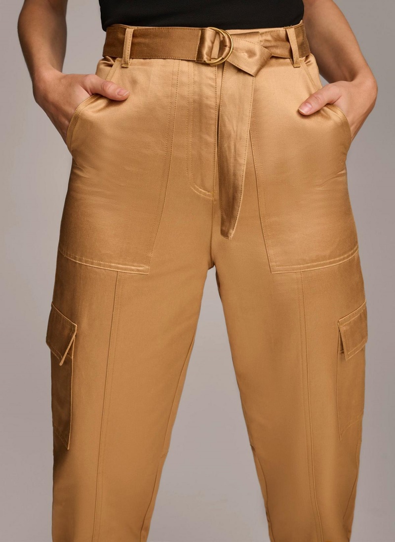 Donna Karan Utility Pants Copper | UAE_DK31448