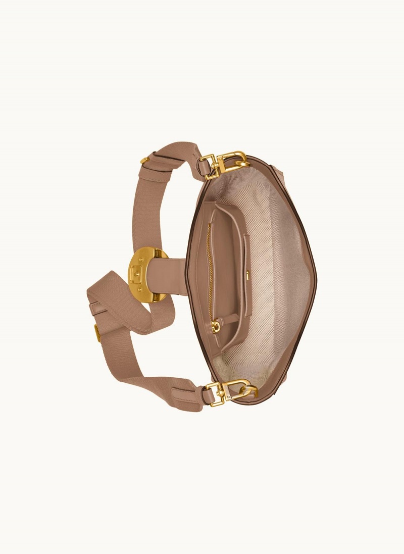 Donna Karan Valley Stream Crossbody Bag Brown | UAE_DK36110