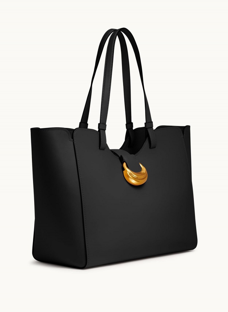 Donna Karan Valley Stream Large Tote Bag Black | UAE_DK57137