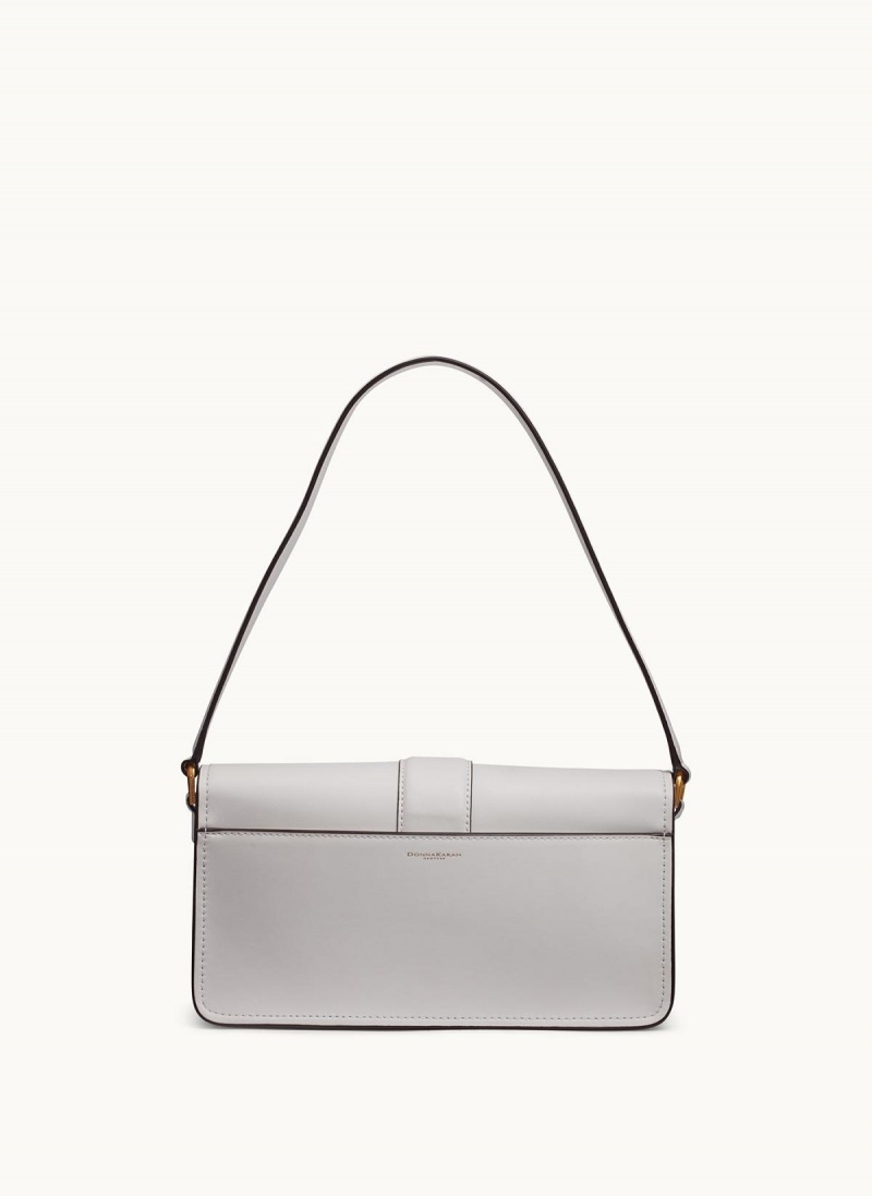 Donna Karan Valley Stream Shoulder Bag White | UAE_DK20984