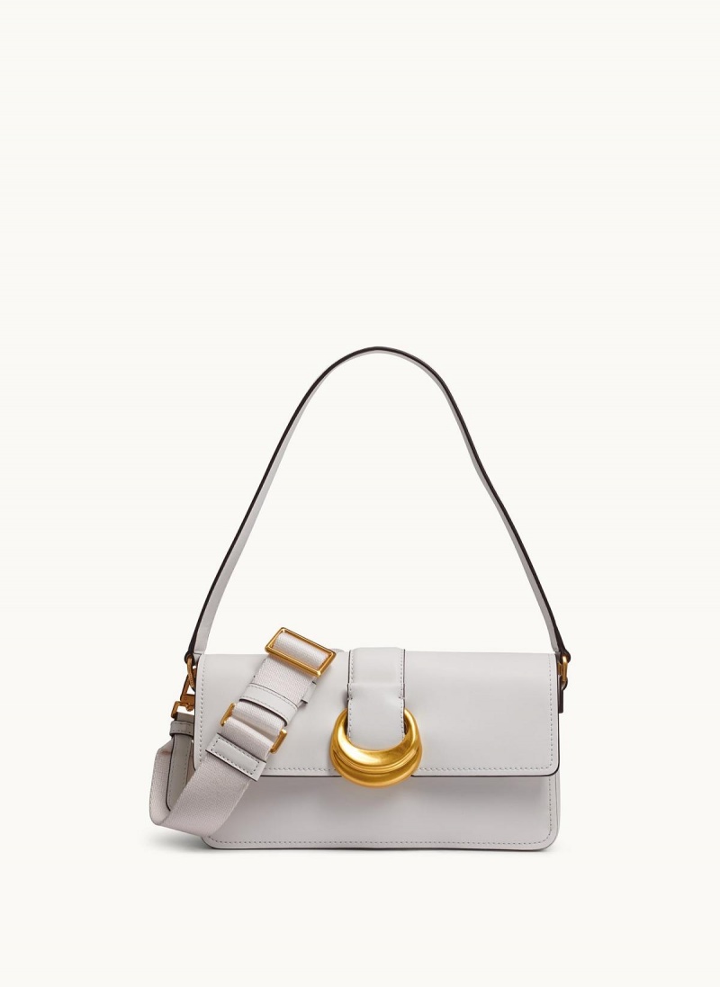 Donna Karan Valley Stream Shoulder Bag White | UAE_DK20984