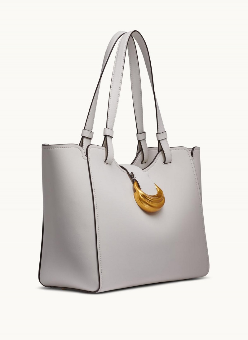 Donna Karan Valley Stream Tote Bag White | UAE_DK68108