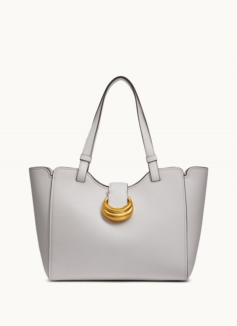 Donna Karan Valley Stream Tote Bag White | UAE_DK68108