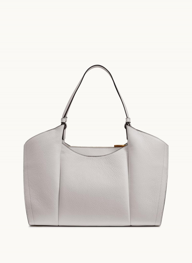 Donna Karan Wainscott Tote Bag White | UAE_DK54679