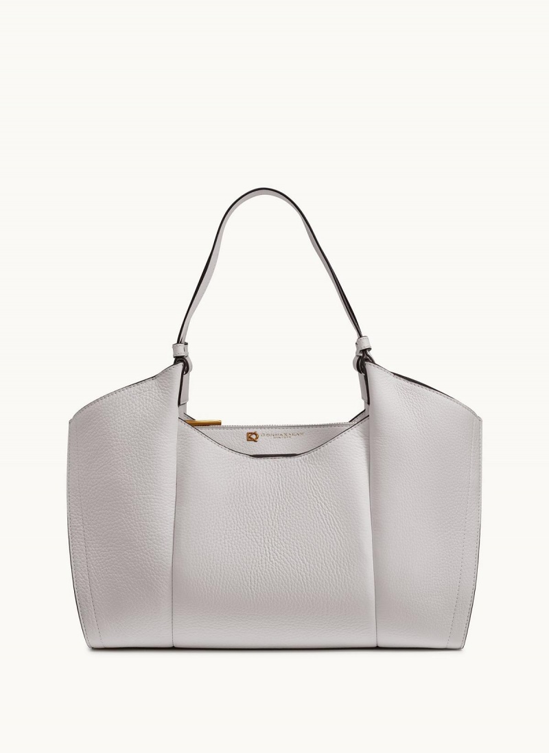 Donna Karan Wainscott Tote Bag White | UAE_DK54679